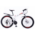 Factory direct selling cheap folding steel and aluminum alloy 26-inch mountain bike.